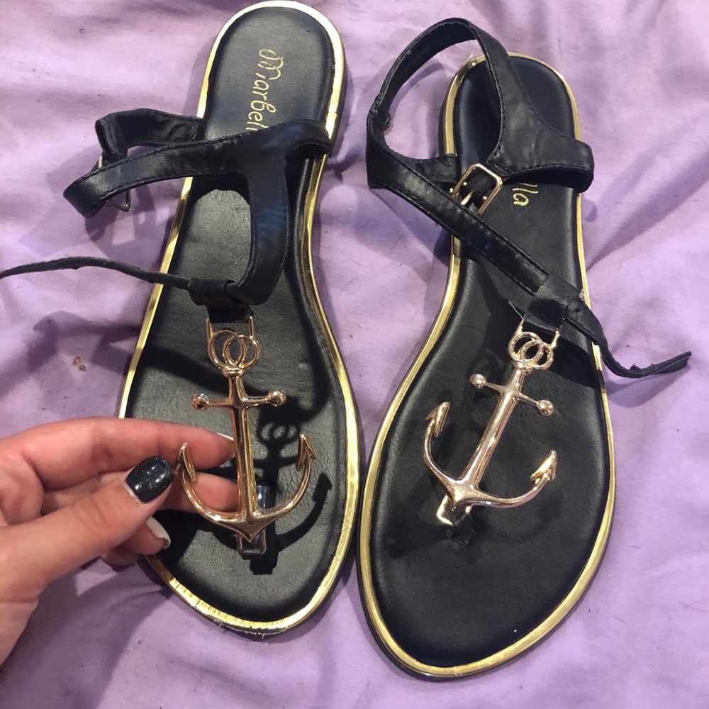 Marbella anchor sandals